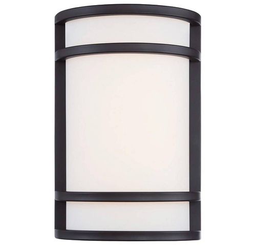 Bay View 12" Outdoor Wall Light in Oil Rubbed Bronze