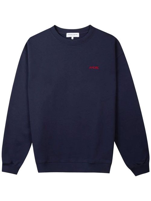 Ledru organic-cotton sweatshirt - Blue
