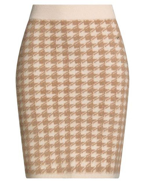 Woman Mini skirt Beige Size XS Viscose, Polyester, Nylon