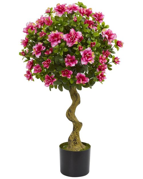 3Ft Azalea Artificial Topiary Tree