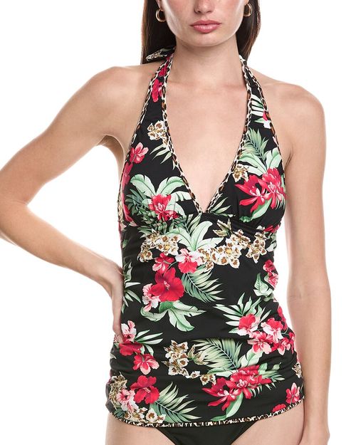 Lily Cat Halter Tankini