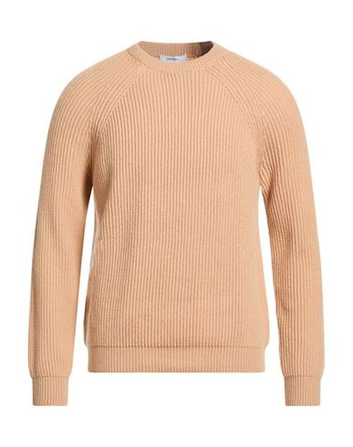 Man Sweater Camel Size 38 Wool, Cashmere