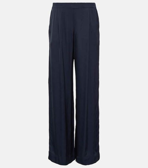 Livi satin wide-leg pants