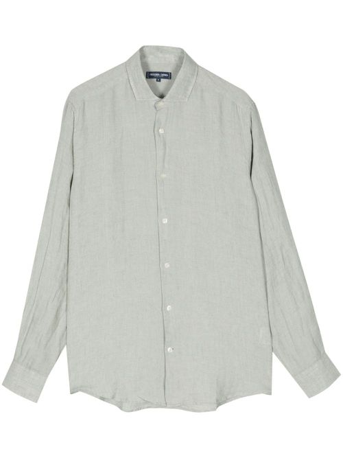 Antonio linen shirt - Grey