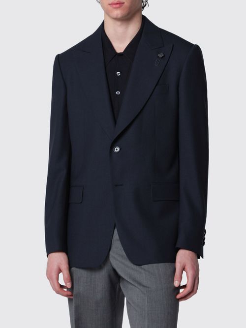 Jacket Men color Blue