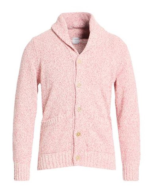 Platinum Man Cardigan Red Size M Cotton, Polyester
