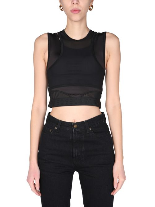 Panelled Sport Top