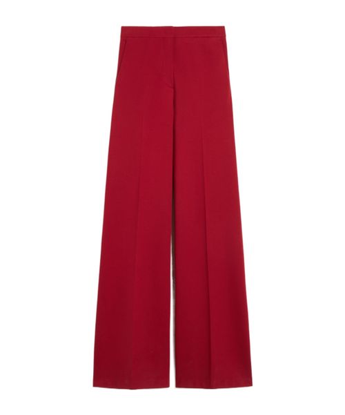 High-waisted casual pants