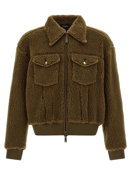 Teddy Jacket — Olive