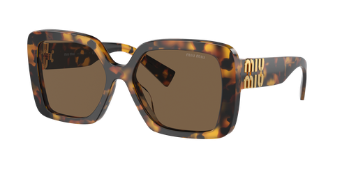 Miu Miu Woman Sunglass MU - Frame color: White, Lens color: Dark Grey