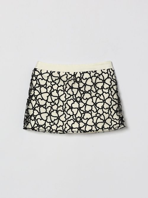 Skirt Kids color White
