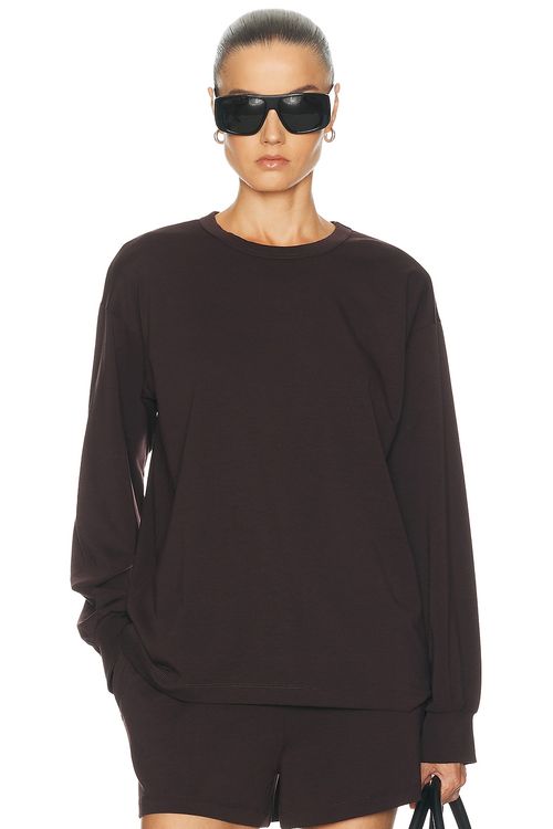 SRG Kyro Top in Wood - Chocolate. M also in L, S, XL