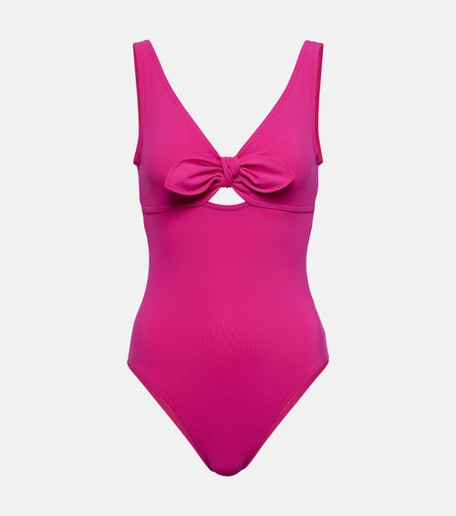 Bow-detail swimsuit