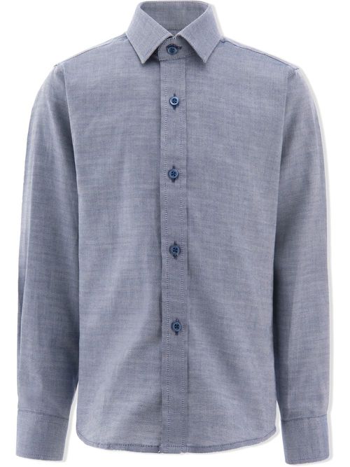 Oxford organic cotton dress shirt - Blue