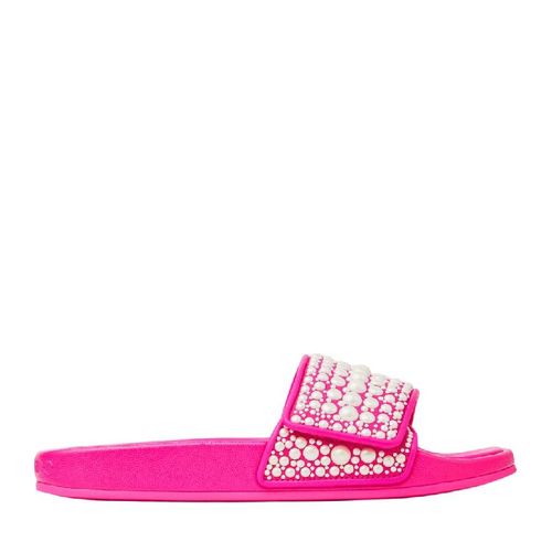 Fitz Slides With Pearl Embellishments