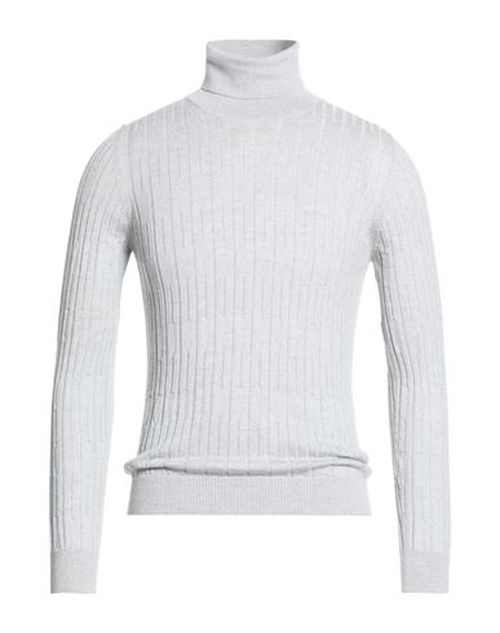 Man Turtleneck Light grey Size L Merino Wool
