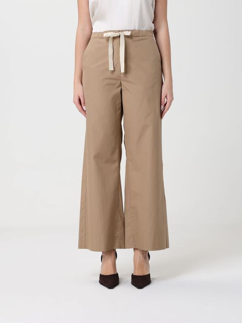 Pants Woman color Beige