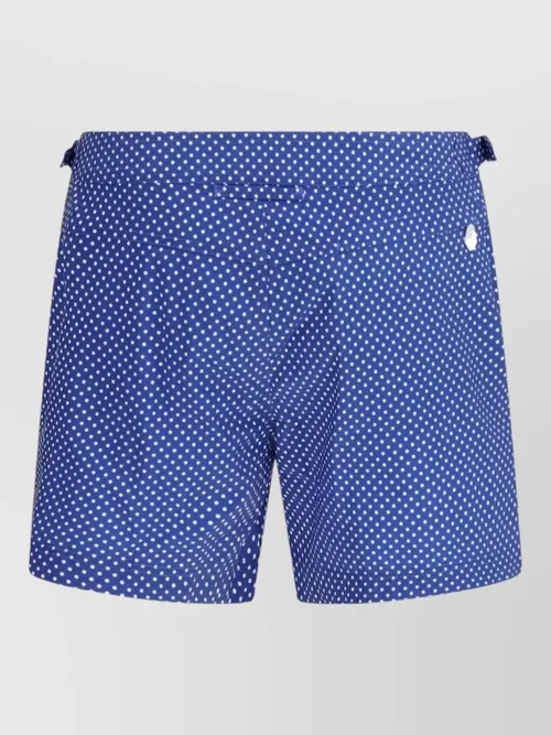 Tom Ford - swimsuit nylon silk blend button polka dot
