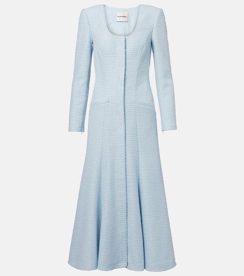 Jacquard midi dress