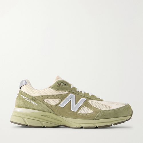 New Balance Men - U9901MX MiUSA Suede and Mesh Sneakers