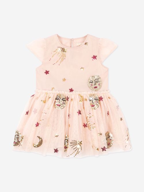 Konges Sløjd Girls Odette Dres in Pink 2 Years By Childsplay Clothing