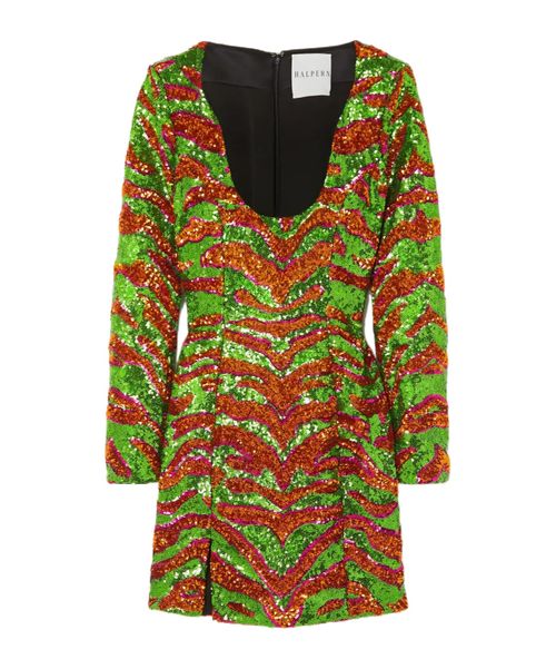 Colorful Sequin Dress