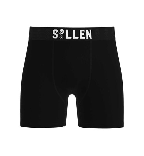 Solid Luxe Boxers - Black, BLACK