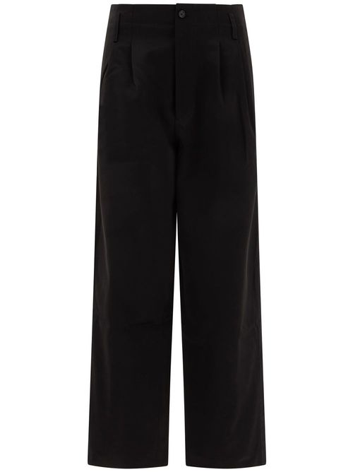 Pleated trousers - Black