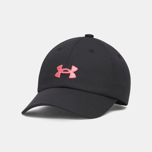 Under Armour Blitzing Low Girls' Adjustable Cap Black / Bittersweet Pink
