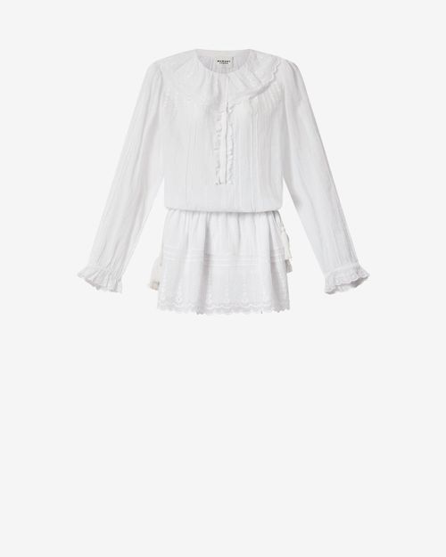 Lenora Dress - Women - White - Size 40 - Marant Étoile