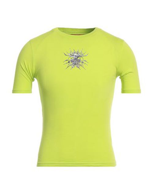 Man T-shirt Acid green