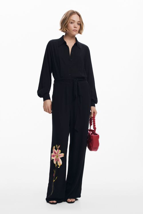 Lily belt jumpsuit