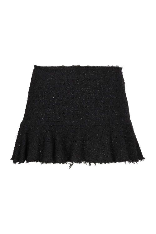 Mini Lurex Bouclé Skirt
