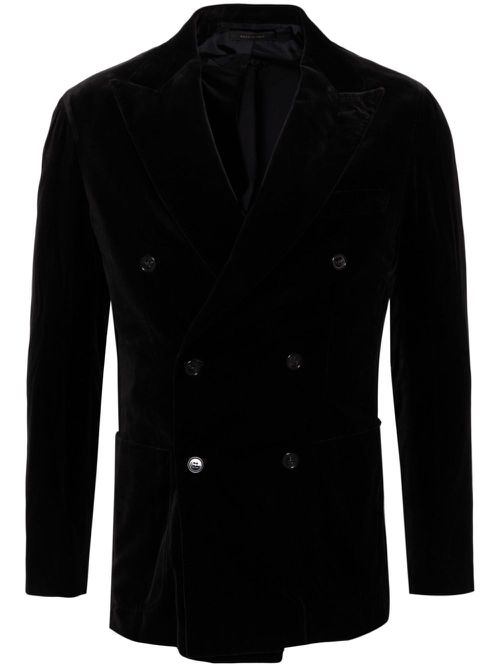 Double-breasted blazer - Black
