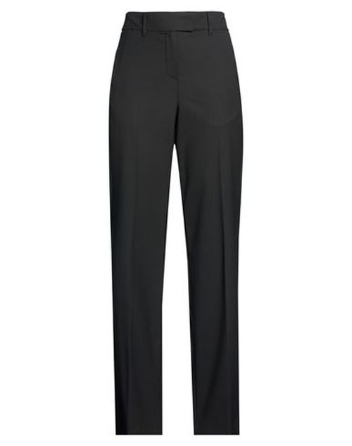 Woman Pants Black Size 14 Polyester, Viscose, Elastane