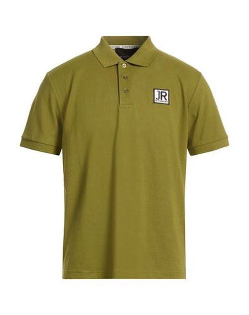 Man Polo shirt Military green Size XL Cotton