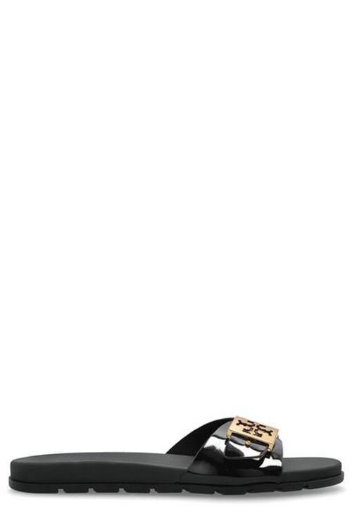 Tory Burch Buckle Slip-On Slides