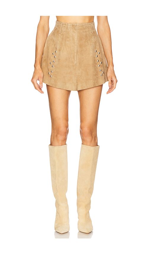 IRO Bow Shorts in Light Beige. 38 also