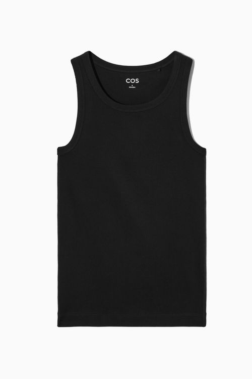 RIBBED TANK TOP