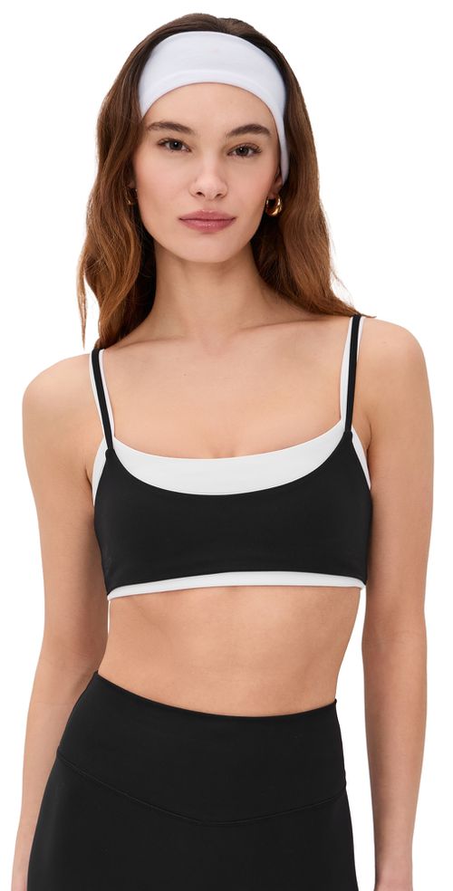 Layered Bra Black