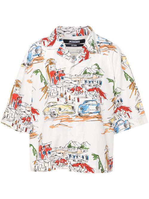 La Chemise Casaco cotton shirt - White