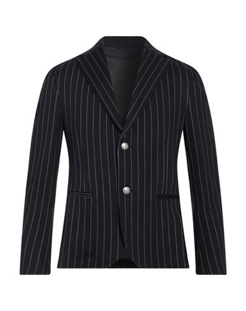 Man Blazer Midnight blue Size 40 Viscose, Polyamide, Polyester, Elastane