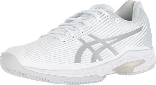 ASICS Women's Solution Speed FF Clay Tennis Shoes, Laser Pink/White, 9.5 M US