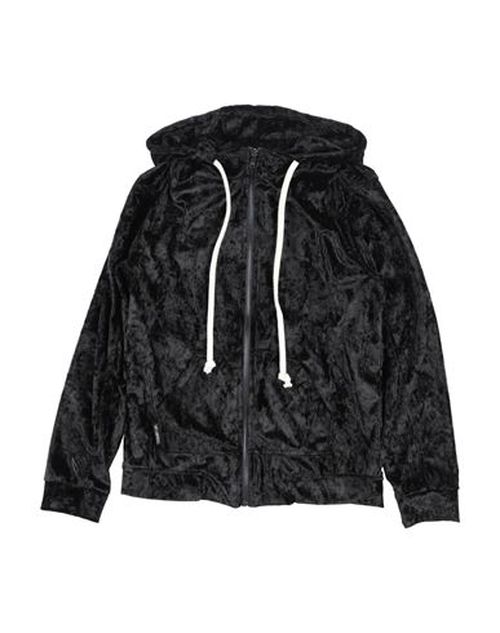 Kid Girl Sweatshirt Black Size 10 Polyester, Elastane