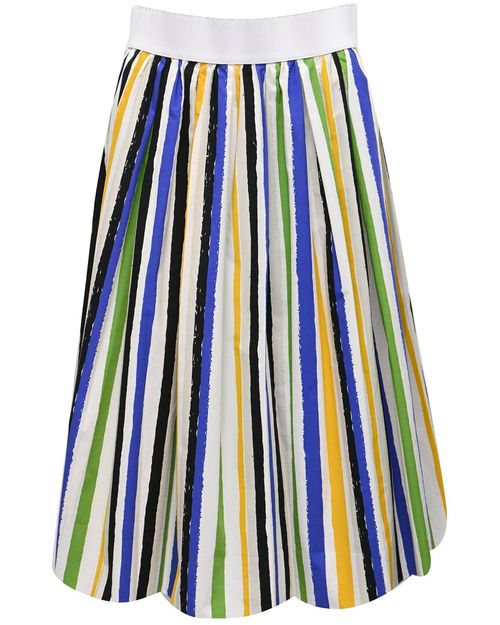 Striped Midi Skirt (Authentic Pre-Loved)