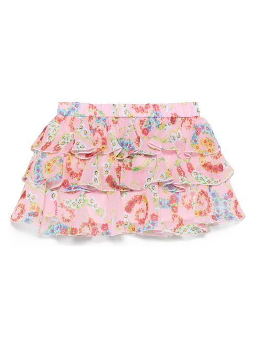 Barroco Flowers skirt - Pink