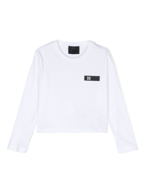 Logo-print T-shirt - White