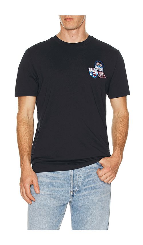 Original Penguin Gondola Patch Tee in Blue. - XL/1X also in L