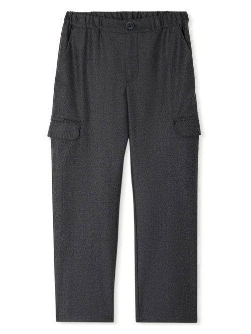 Grant wool cargo trousers - Grey