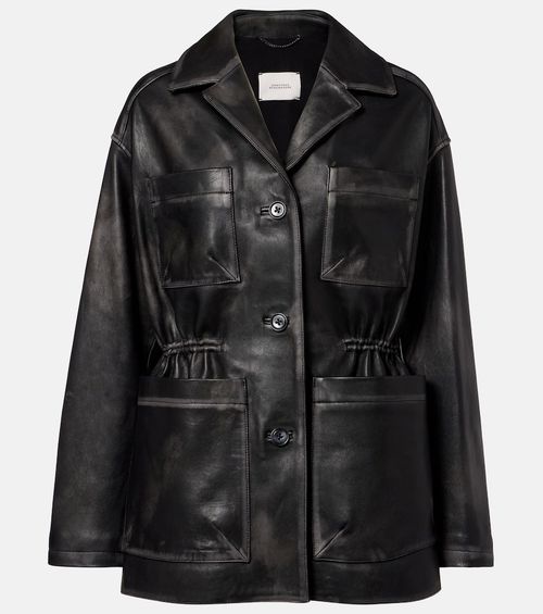 Sleek Statement leather jacket